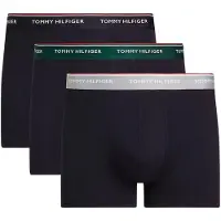 Tommy Hilfiger Underwear Boxers 'Essential' bleu nuit / gris / vert foncé / blanc