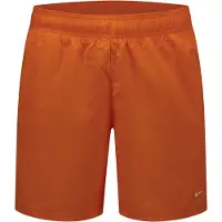 Nike Hommes, Short de bain, Essential 5" Volley Short, Orange, (XXL)