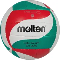 Molten Volleyball V5M1800-L rouge-blanc-vert taille 5 Training