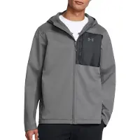 Under Armour Veste d'hiver hommes SHIELD HOODED JACKET-GRY - XXL