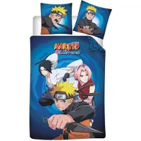 Aymax Naruto Shippuden coton housse de couette lit 90cm