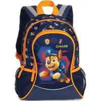 Fabrizio Sac à dos pour enfants Paw Patrol Chase, Sac à dos pour enfants Kita Kindergarten, bleu foncé/orange