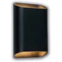 Artdelight Applique murale Diaz S Noir