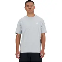 New Balance Essentials Homme - T-Shirts, Gris - Taille XL - Jersey de coton