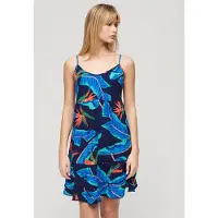 Superdry Beach Sleeveless Short Dress Multicolore L Femme