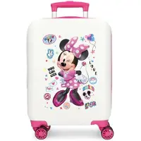 Disney unisex. 4751341 Sac cabane Minnie Party rigide 50 cm blanc (OSFA), ABS/Polycarbonate, Cabine