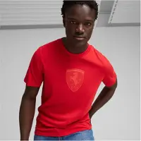 Puma Ferrari Race Graphic Short Sleeve T-shirt Rouge M Homme