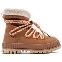 Palladium Dames Bottes Bottes Pallashock Hiver warm gefüttert 94349-252-M marron