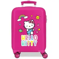 Joumma Bags pour fille. 2151322 Valise cabine Hello Kitty You are cute rigide 50 cm fuchsia (OSFA), Casuel, Rose, ABS/Polycarbonate, mode enfanti