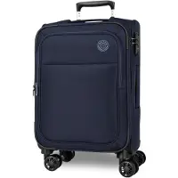 Joumma Bags unisex. 5318622 Valise à cabine Atlanta 56 cm marine (OSFA), Casuel, Polyester