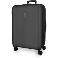 Joumma Bags EL POTRO Vera Noir, Valise de voyage en ABS 72x49x29cm, 81L, 5338821 (taille moyenne)