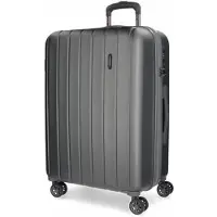 Joumma Bags unisex. 5319262 Bois valise moyen rigide 65cm Anthracite (OSFA), Gris, ABS/Polycarbonate