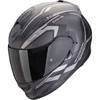 Scorpion -491 Casque Kripta (Noir Mat/Argent, L (59/60))