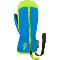 Reusch Gants de sport 'Ben' bleu / jaune fluo / noir