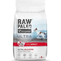 Raw Paleo VETEXPERT Ultra Beef Mini Adult - Croquettes de viande de bœuf pour chiens adultes de petites races - 750g