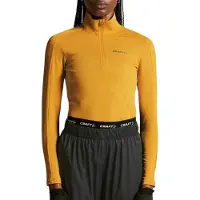 Craft Core Gain Long Sleeve Base Layer Jaune M Femme