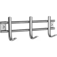 Inofix Steel Hanger 3 Hooks Argenté