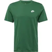 Nike T-Shirt 'CLUB' vert / blanc