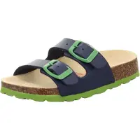 Superfit Chaussures ouvertes bleu marine / vert clair