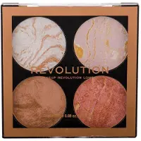 Makeup Revolution Palette de fards à joues Take a Breather, 4 x 2,2 g