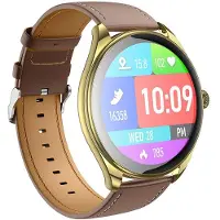 Hoco Smartwatch avec fonction vocale AMOLED Y22 champagne or