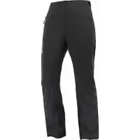 Salomon - Pantalon de ski isolant et imperméable en PrimaLoft&reg; - S/Max Warm Pants W Deep Black pour Femme - Taille L - Noir