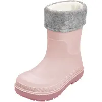 Playshoes Bottes en caoutchouc gris chiné / rose