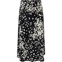 ONLY Jupe 'ONLJANE' noir / blanc cassé
