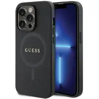 GUESS Guhmp14lpsahmck Iphone 14 Pro 6.1 Saffiano Phone Case Clair