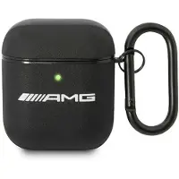 Mercedes Amg Ama2Slwk Housse pour Airpods Noir/Blackleather