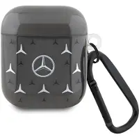 Mercedes Mea28Dpmgs Airpods 1/2 Cover Czarny/Black Large Star Motif