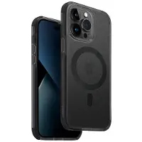 Uniq Etui Combat Iphone 14 Pro Max6,7 Magclick Charging Czarny/Concrete Charcoal