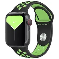 Apple Pasek Watch Mxqw2Fe/A 38/40/41Mmnike Sport Brand Czarno-Limonkowy/Black-Lime Blast
