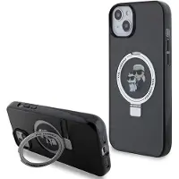 Karl Lagerfeld Klhmp14shmrskck Iphone 14.15.13 6.1 Ring Stand Karl&choupettte Phone Case Clair
