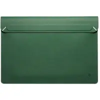 Spigen Valentinus Sleeve Laptop 15-16 zielony/jeju green AFA06420 (16", Apple, Universel), Sac pour notebook, Vert