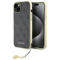 GUESS Guhcp15mgf4ggr Iphone 15 Plus14 Plus 6.7 4g Charms Collection Phone Case Clair