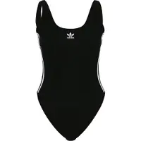 Adidas Maillot de bain 'Adicolor' noir / blanc