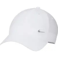 Nike Casquette 'Club' argent / blanc