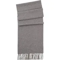 Gant pour homme. 9920203 Écharpe en laine grise (OSFA), Casuel, Classique