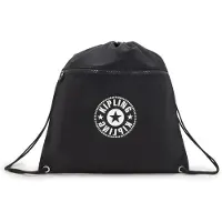 Kipling Sac à dos 'SUPERTABOO' noir / blanc
