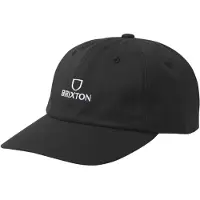 Brixton Casquette 'ALPHA' noir / blanc