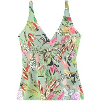 s.Oliver Tankini 'Herbst' olive / rose / rouge sang / noir