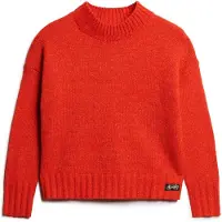 Superdry Essential Sweater Orange XL Femme