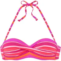 s.Oliver Hauts de bikini orange / rose / magenta