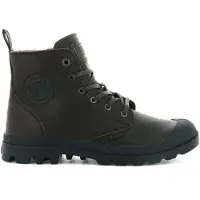 Palladium Bottines à lacets 'PAMPA' brun foncé