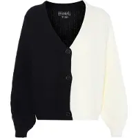 FENIA Cardigan noir / blanc