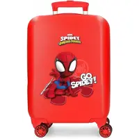 Marvel unisex pour enfant. 2481321 Go Spidey sac de cabine rigide 50 cm rouge (OSFA), Casuel, ABS/Polycarbonate, mode enfantine