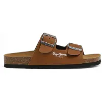Pepe Jeans Bio Double Kansas Sandals Marron EU 38 Garçon
