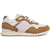 Pepe Jeans Londonlam Chaussures de sport Marron,Blanc UE 39 Garçons Marron,Blanc UE 39