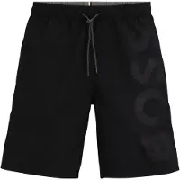 BOSS pour homme. 50509127 Maillot de bain noir Orca (S), Beachwear, Polister recyclé, Durable